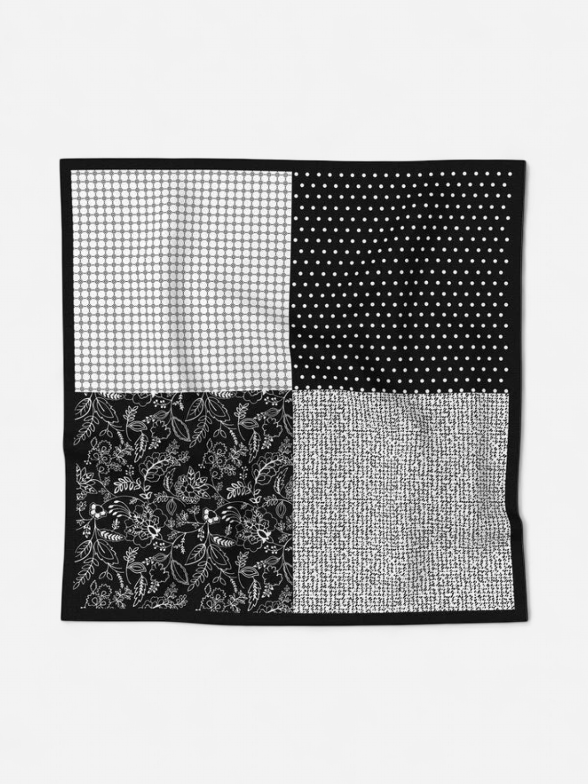 Olymp miesten taskuliina Pocket square, musta - Kekäle.fi