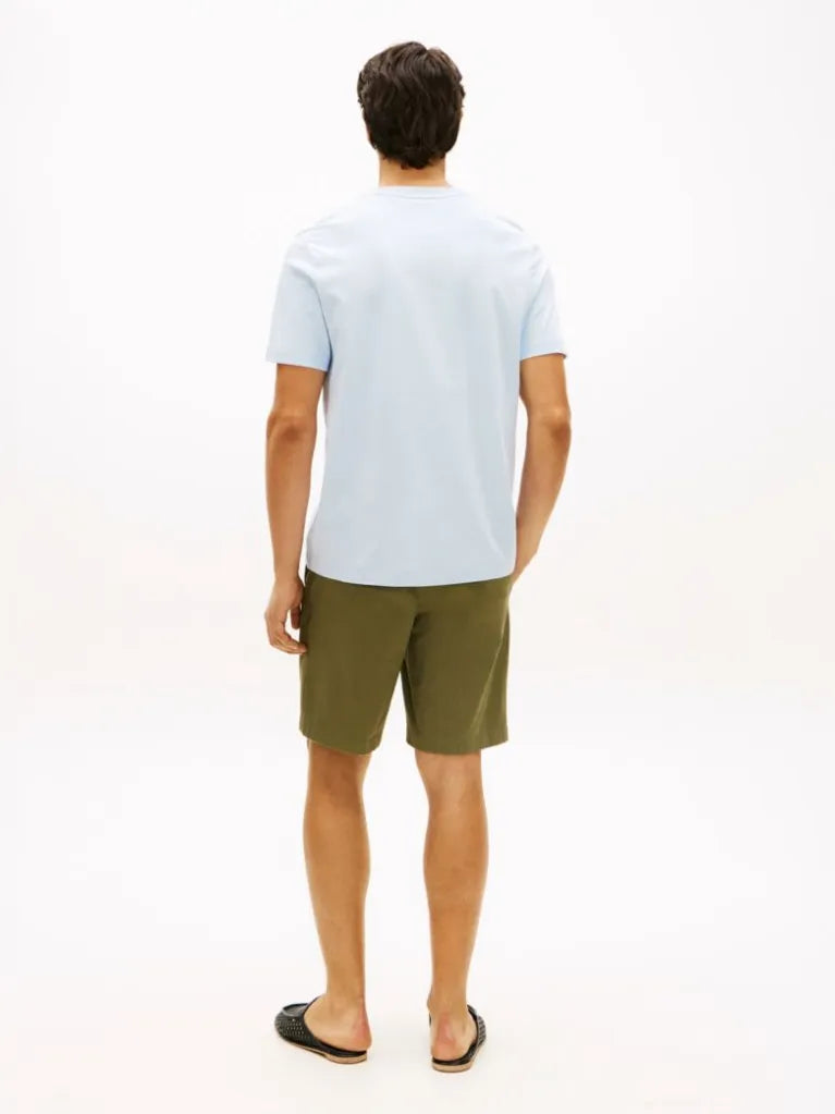 Tommy Hilfiger miesten t-oaita Light Interlock Tee, vaaleansininen