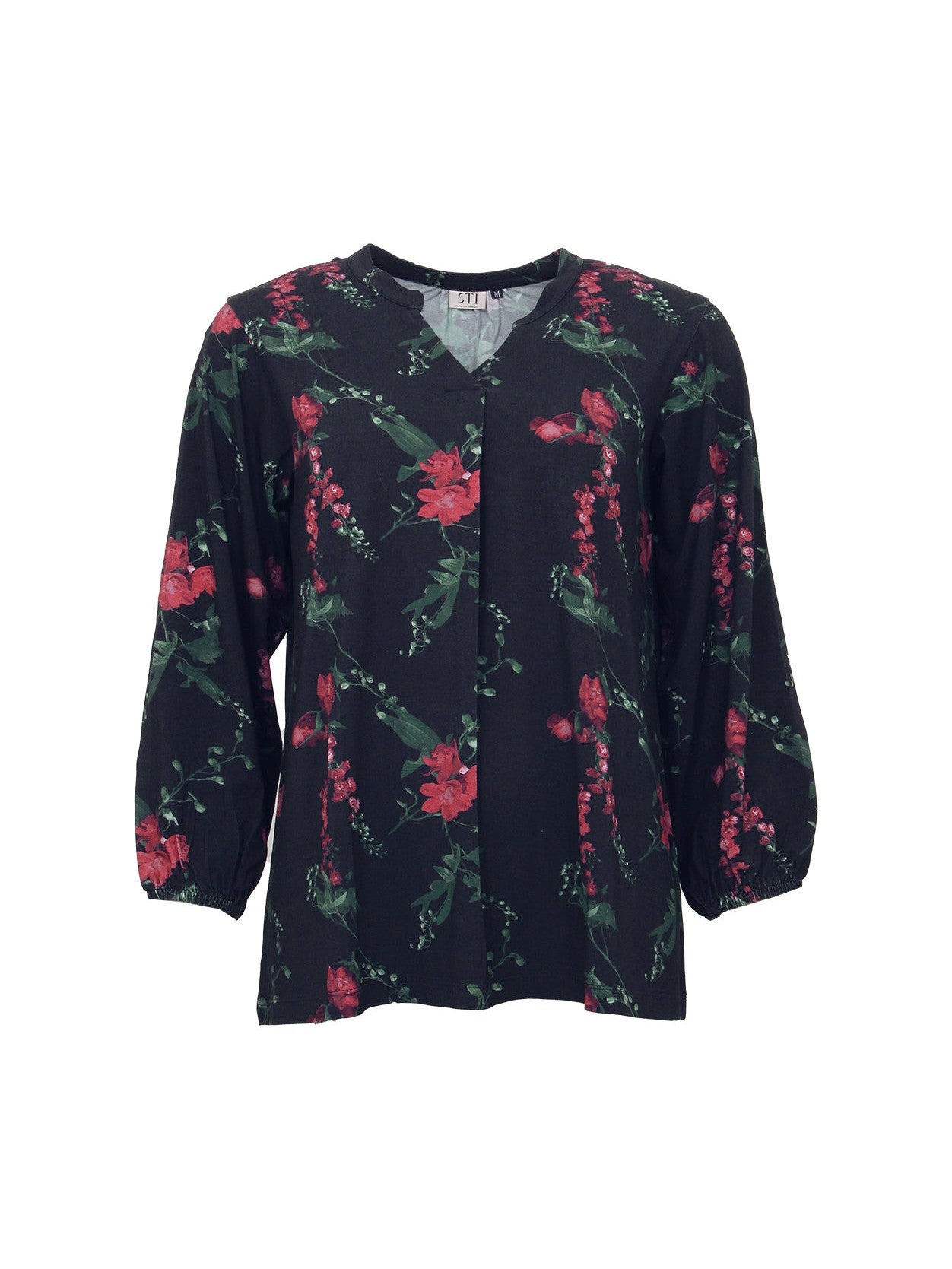 S.T.I Sida Tricot pusero, musta kuosi