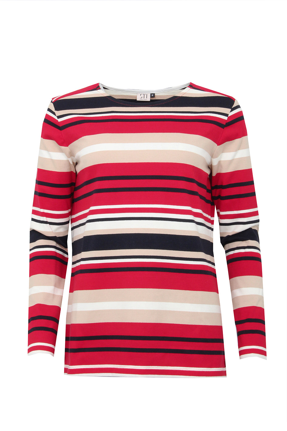 S.T.I Sirianna Tricot paita, raidallinen punainen