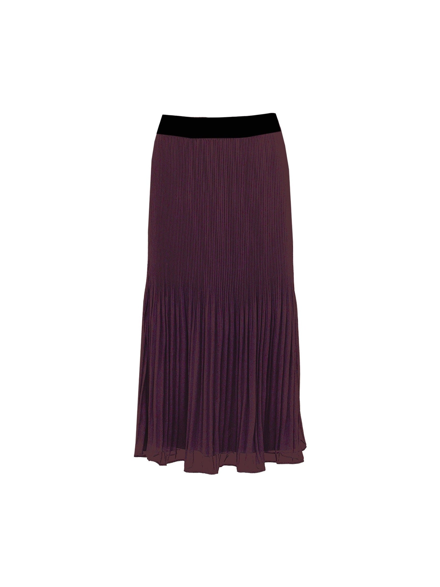 S.T.I naisten hame HERTTA SKIRT, viininpunainen