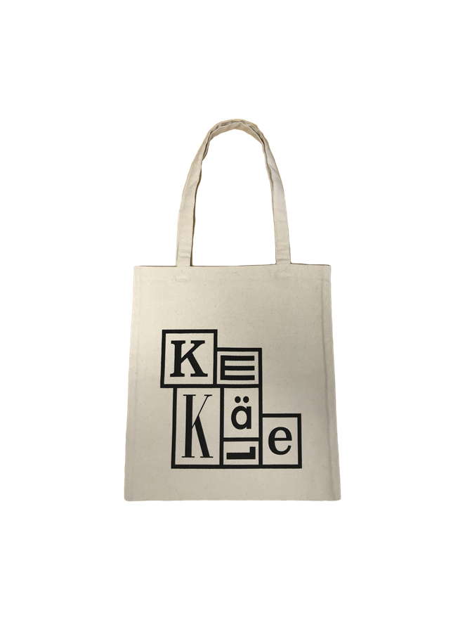 KEKÄLE LOGO-KASSI LUONNONVALKOINEN