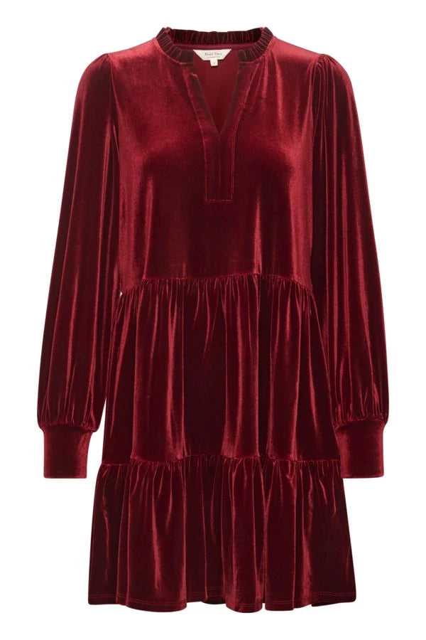 VIGGASE SAMETTIMEKKO Pomegranate - Red