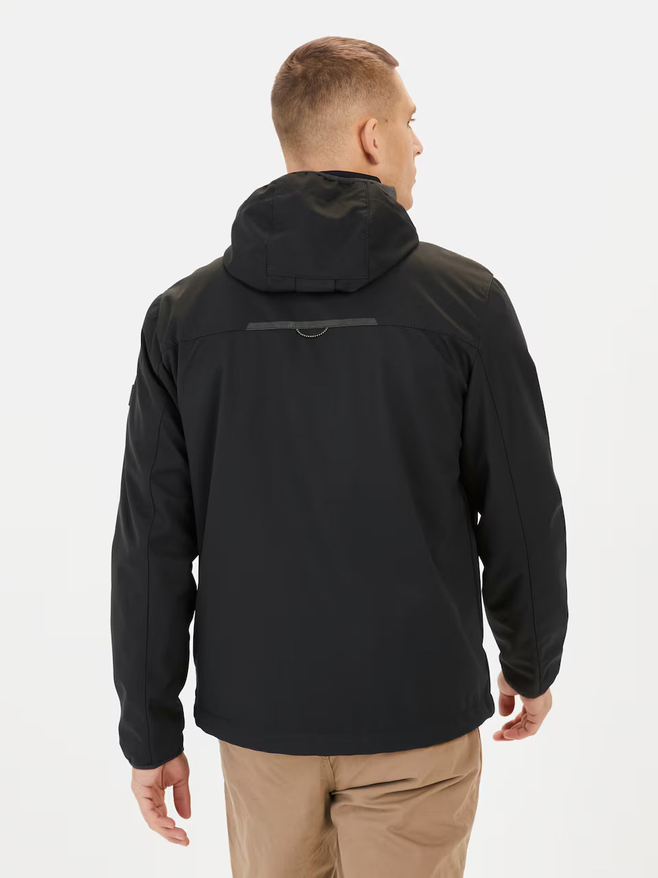 Camel Active miesten kevyt takki Softshell Jacket, musta