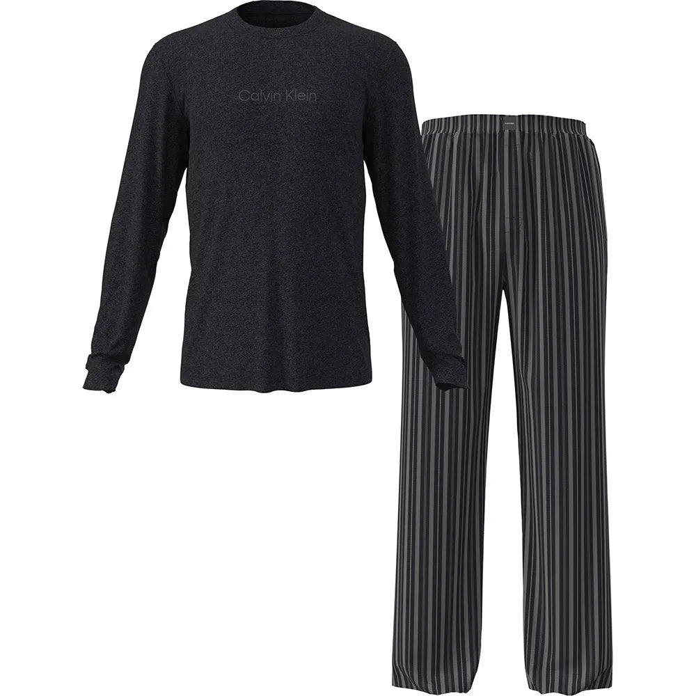 LS TEE PANT SET TUMMANSININEN