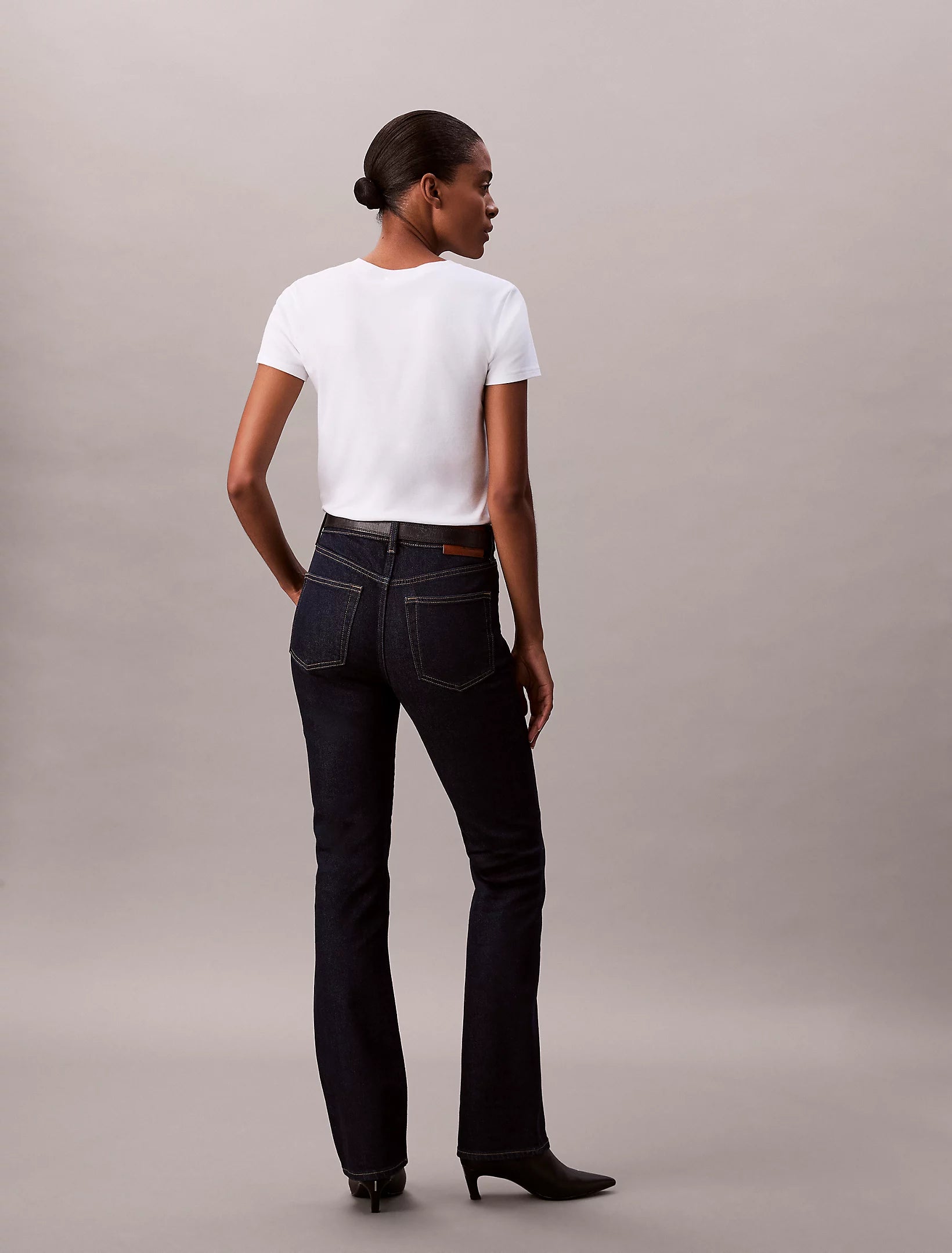 SKINNY BOOT CK CLASSIC RINSE TUMMANSININEN