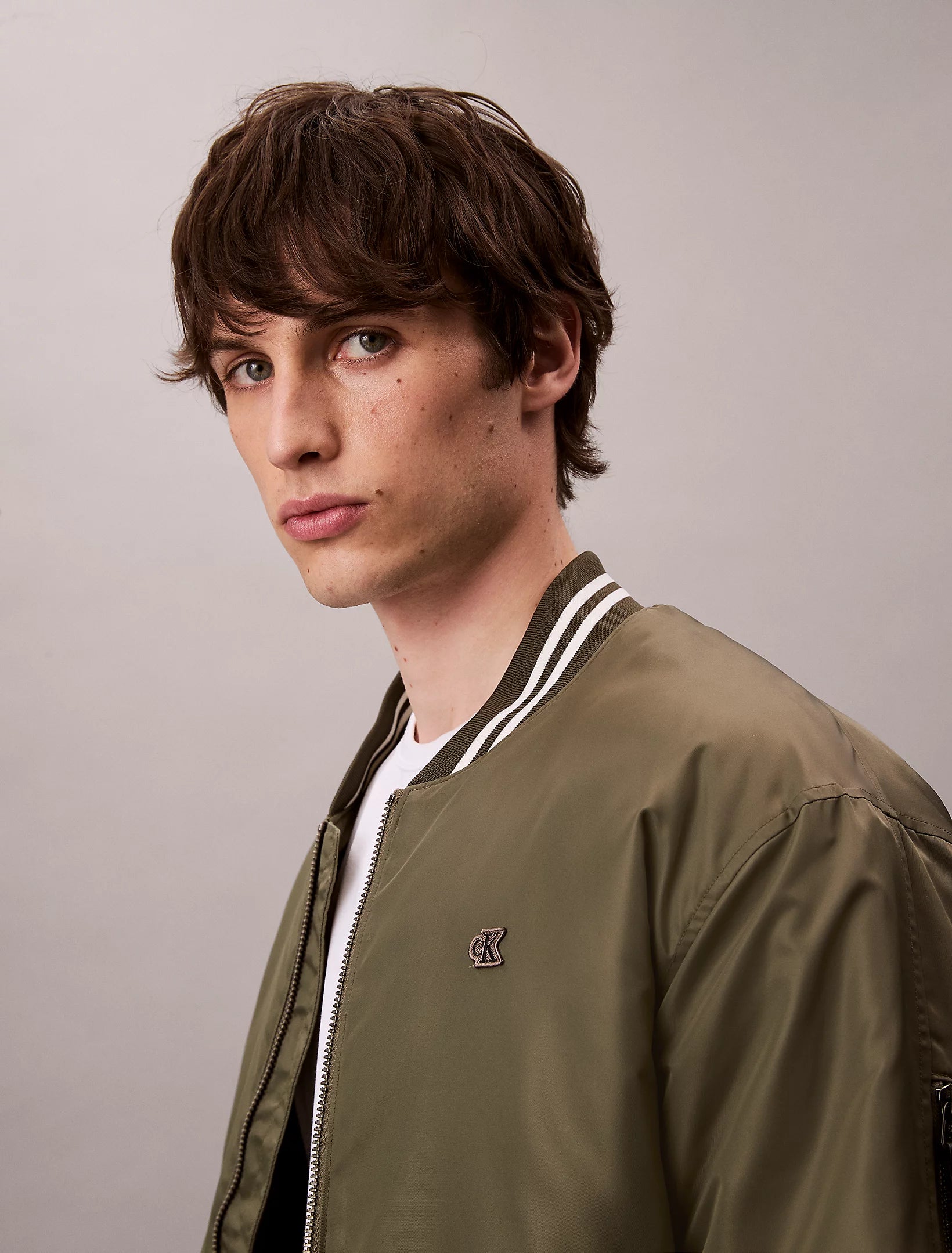 LS JEANS TIPPED HERO BOMBER JACKET VIHREÄ
