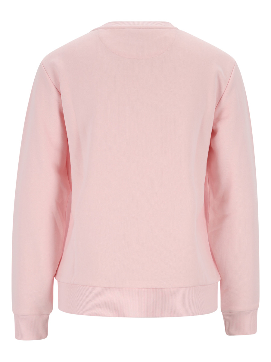 Gant naisten collegepaita Reg Tonal Shield C-Neck Sweat, vaaleanpunainen