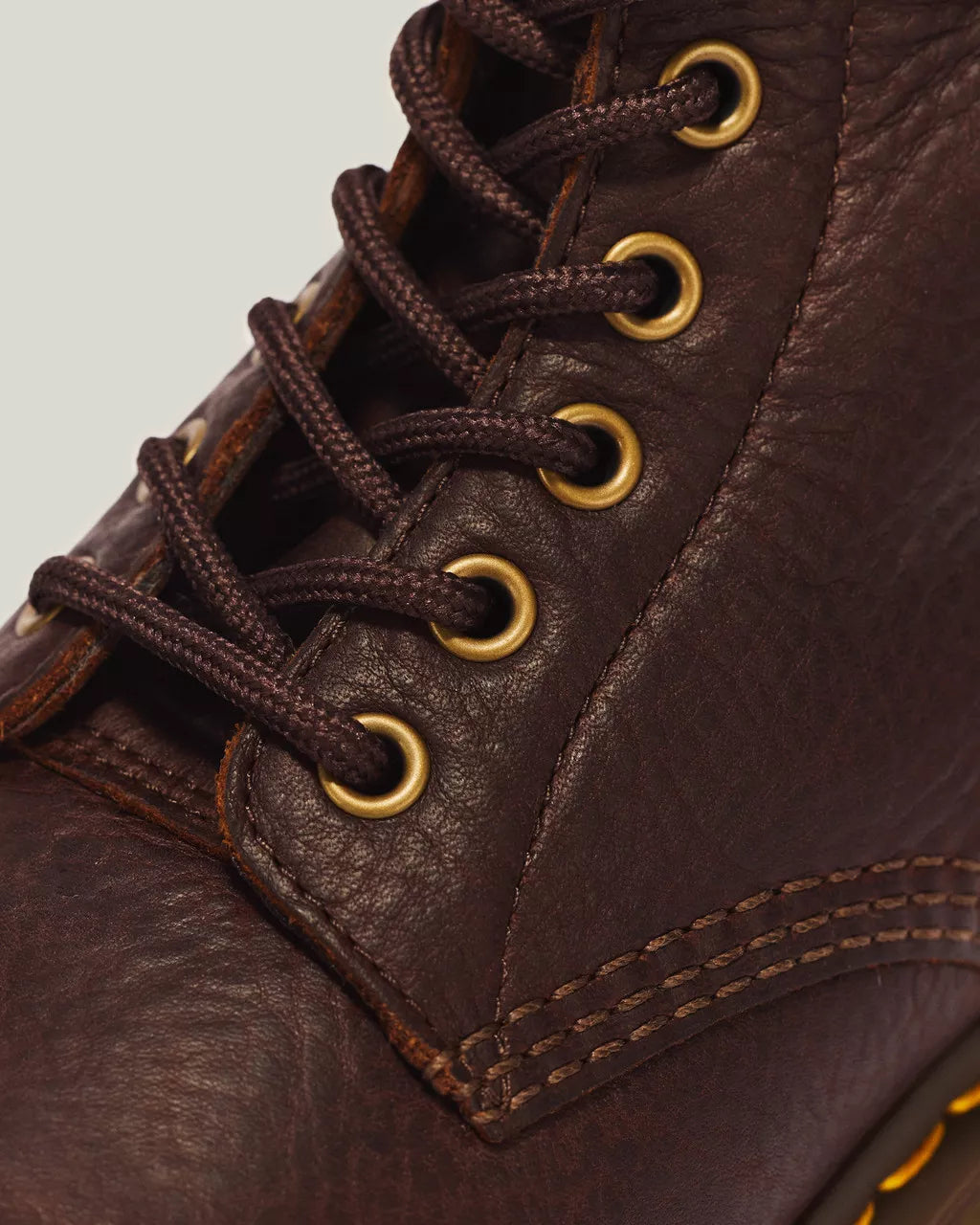 Dr. Martens naisten maiharit 1460 Faux Fur Lined Leather Lace Up, ruskea