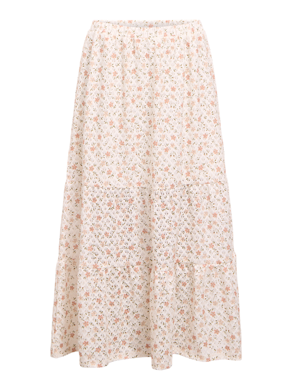 Object naisten hame, OBJGIGI MIDI SKIRT E HS 25 Cloud Dancer