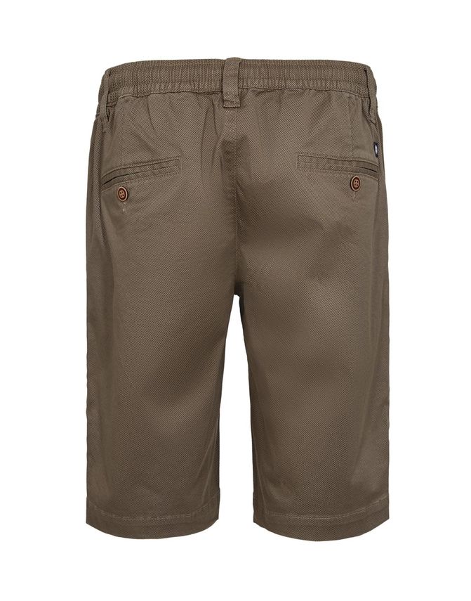 Black and Blue miesten shortsit Printed Stretch Shorts, vaaleanruskea