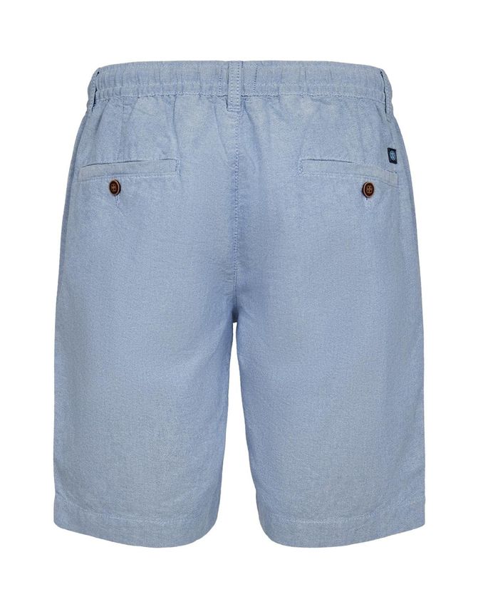 Black and Blue miesten shortsit K Oxford Shorts Regular Fit, vaaleansininen