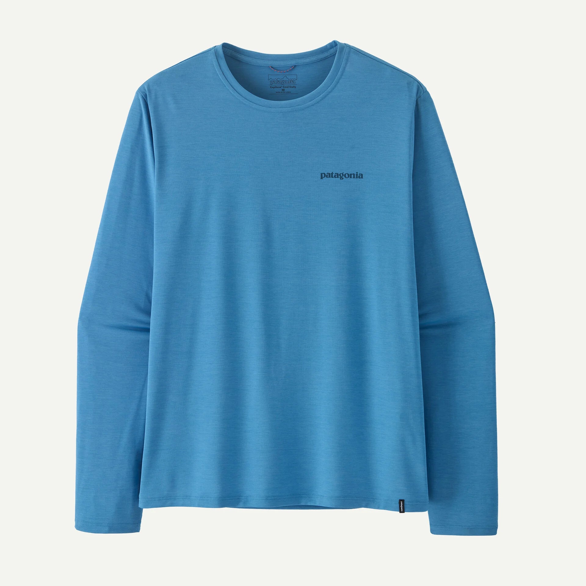 Patagonia miesten pitkähihainen paita M's L/S Cap Cool Daily Shirt - Boardshor, keskisininen