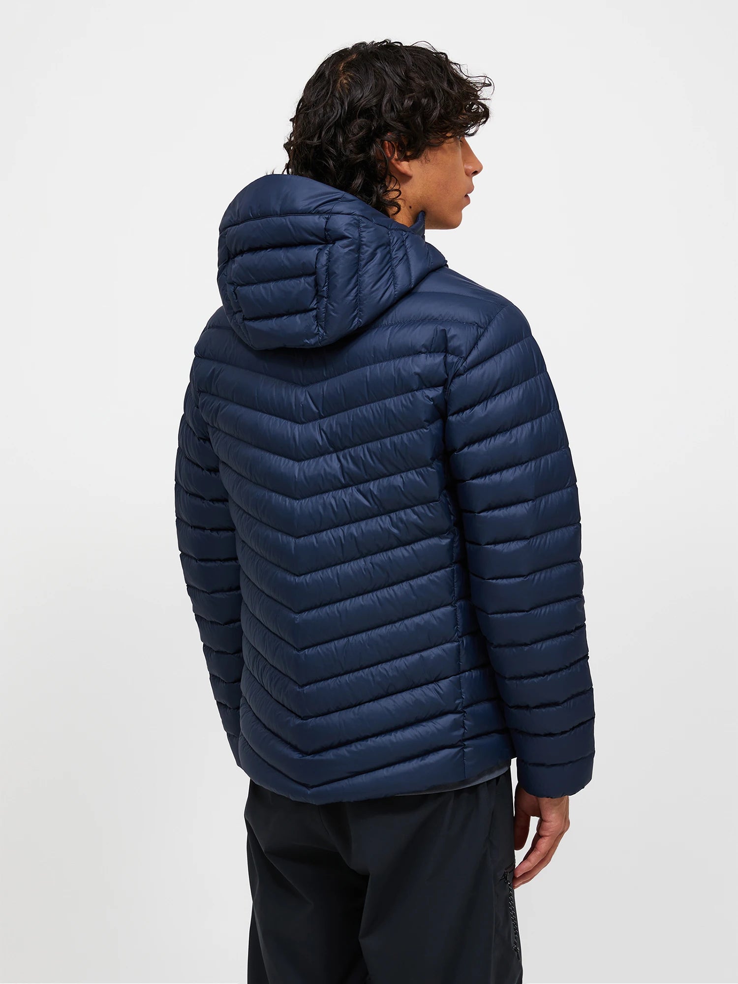 K M FROST DOWN HOOD JACKET TUMMANSININEN