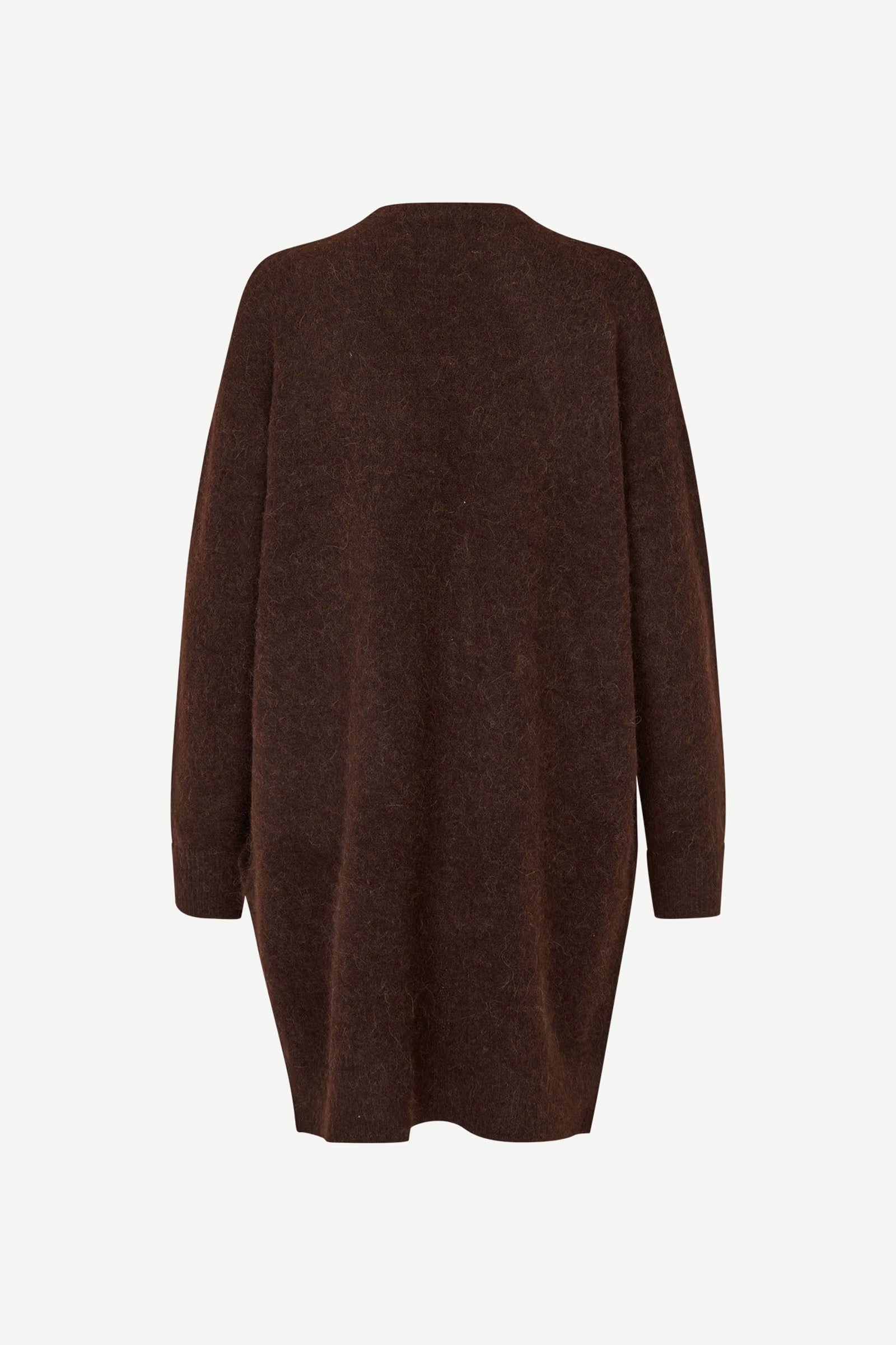 SAMSOE & SAMSOE naisten neuletakki, NOR CARDIGAN 7355 TUMMANRUSKEA