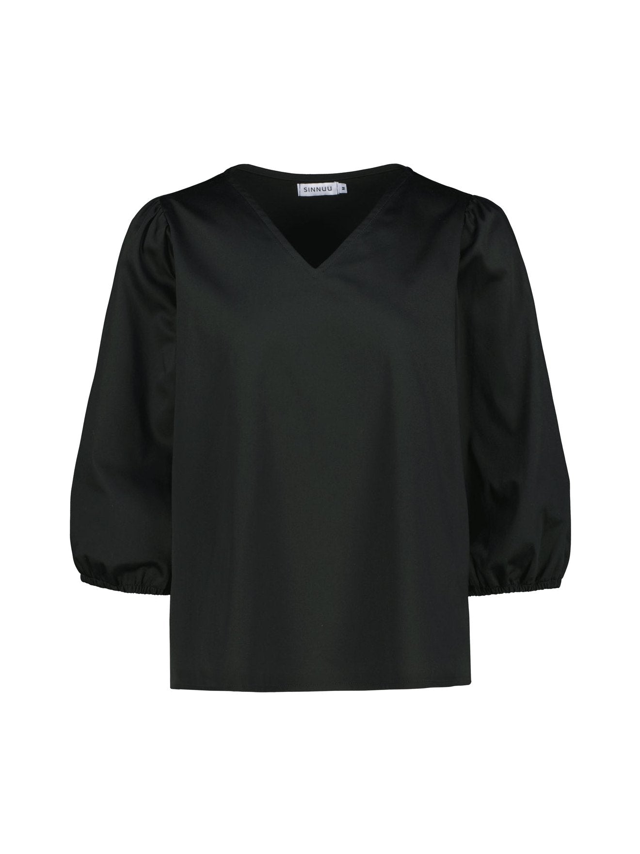 Sinnuu naisten pusero Nora Pusero V-neck, musta
