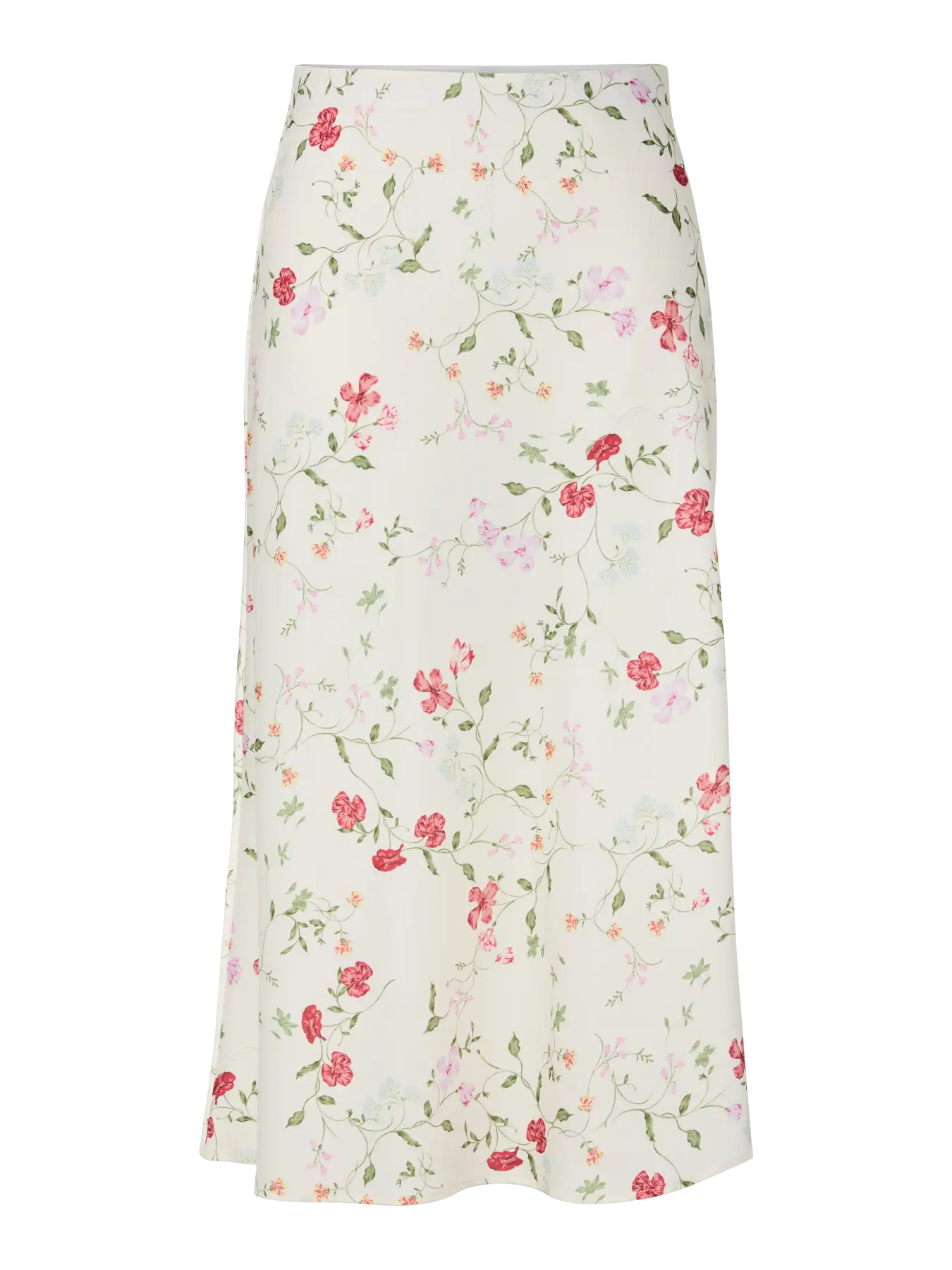 Y.A.S hame YASPella HW Midi Skirt S. Noos, Pristine Botalia