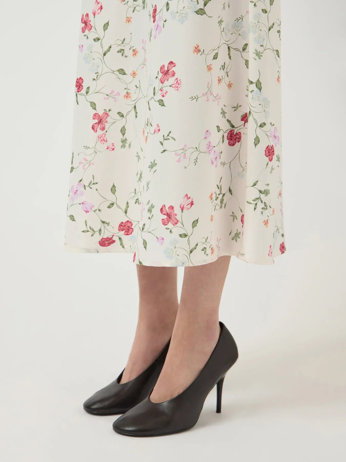 Y.A.S hame YASPella HW Midi Skirt S. Noos, Pristine Botalia