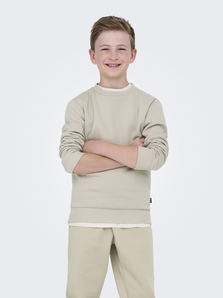 OSJCERES CREW NECK SWEAT NOOS BEIGE