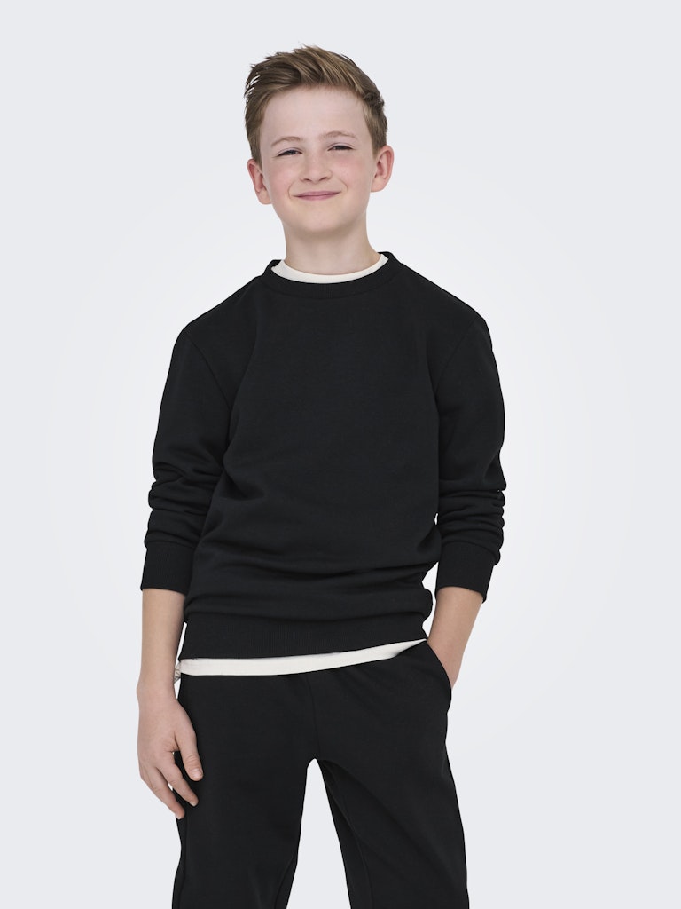 OSJCERES CREW NECK SWEAT NOOS MUSTA
