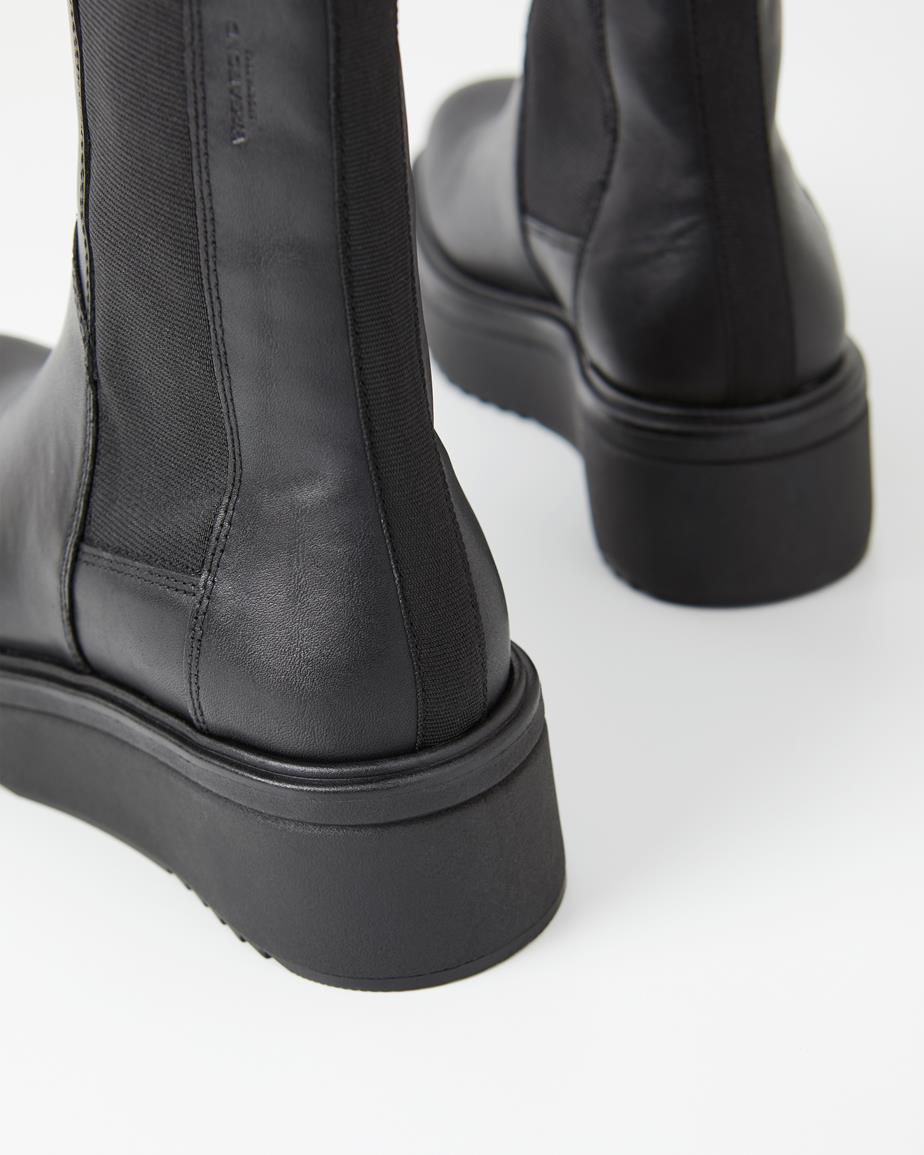 Vagabond naisten nilkkurit Tara Wedge Ankle Boot, musta