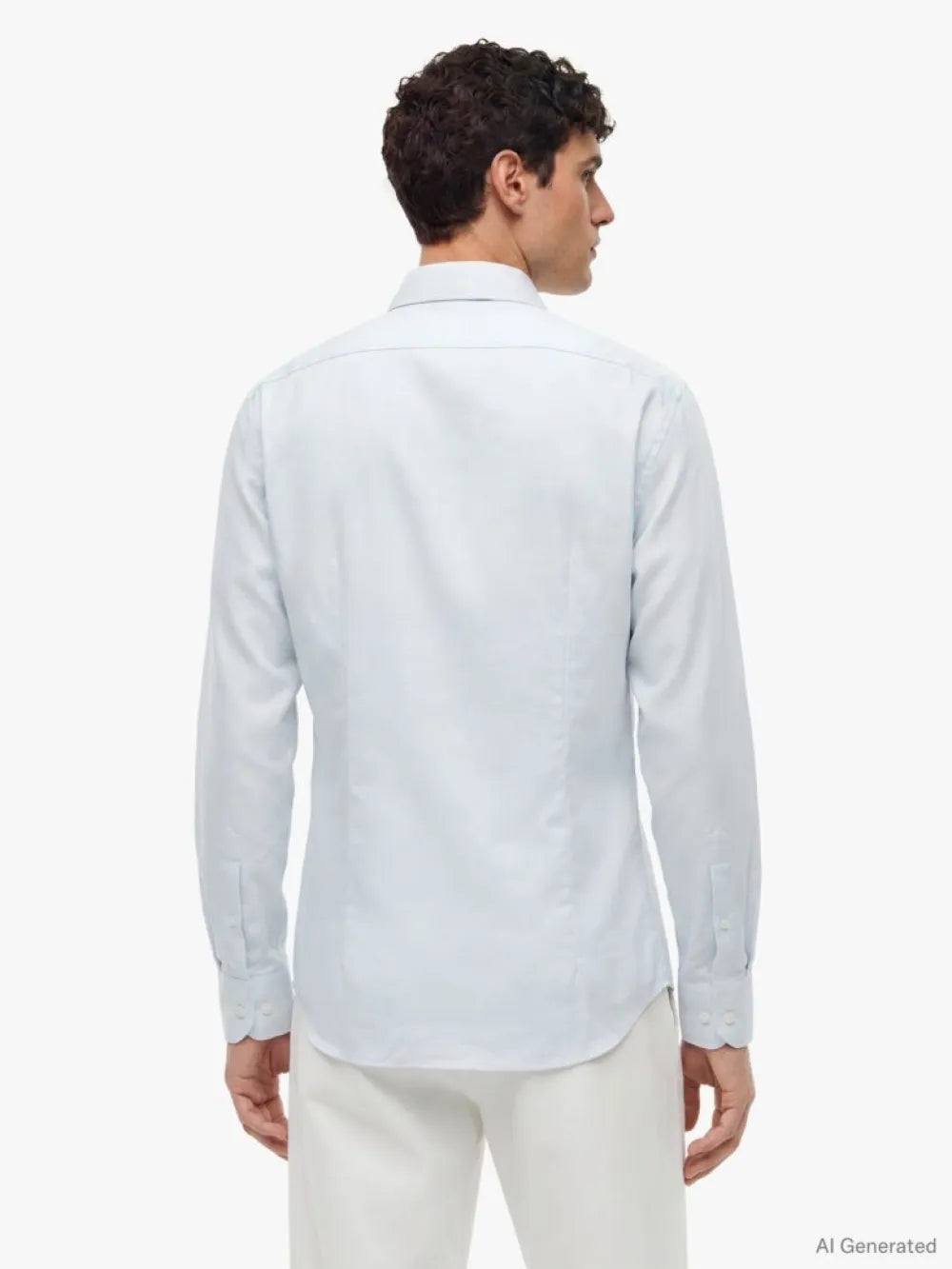 Tommy Hilfiger miesten kauluspaita Dobby Shirt, valkopohjainen kuosi