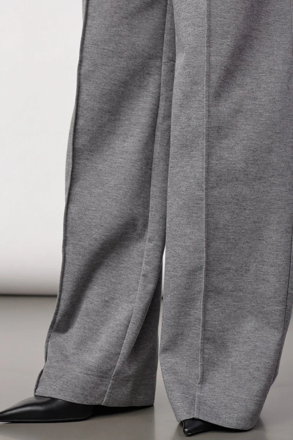 Co’Couture naisten housut Lancecc Crease Sweatpant, vaaleanharmaa meleerattu