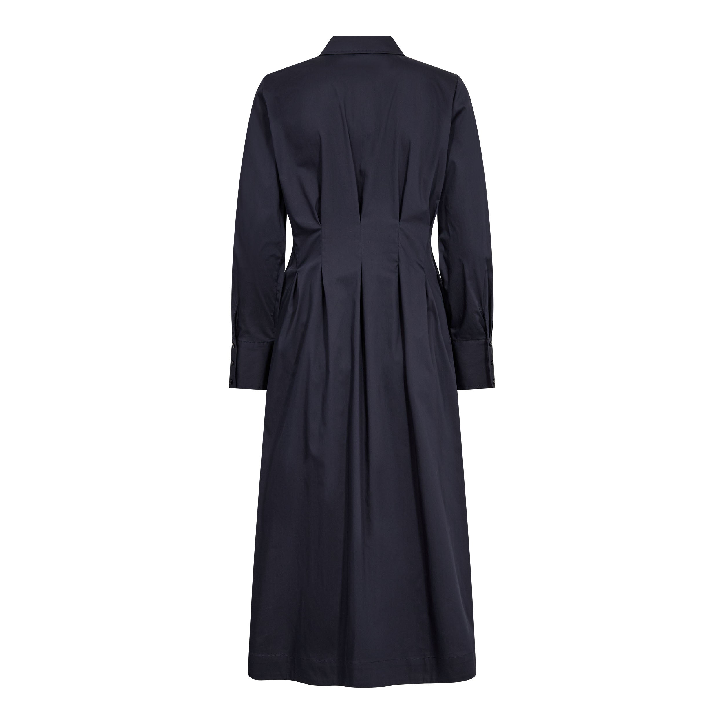 Co’Couture naisten paitamekko SannaCC Shirt Long Dress, tummansininen