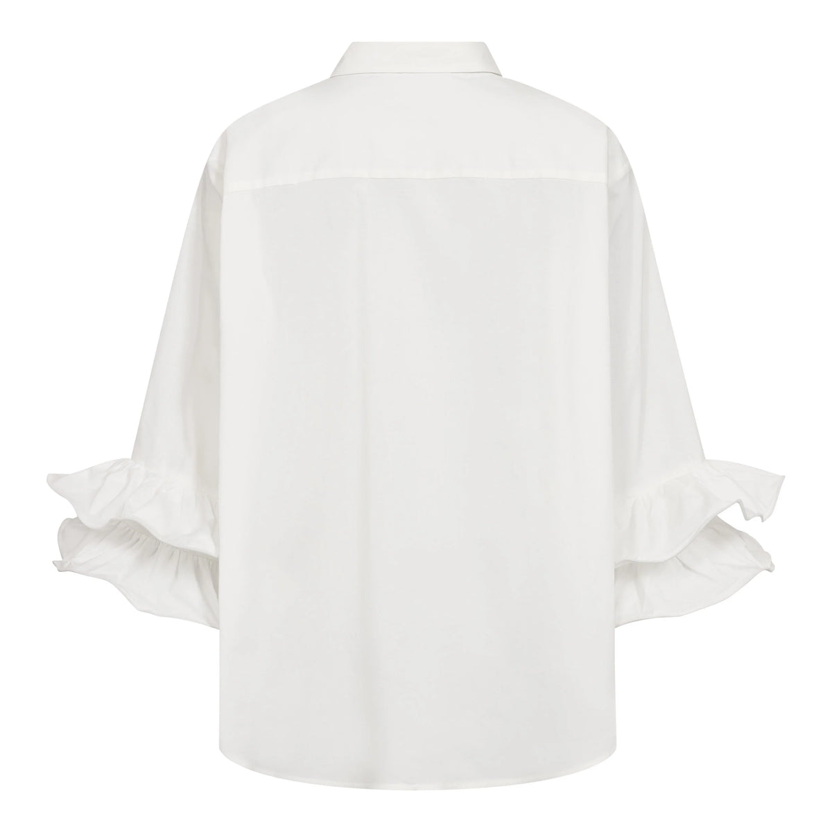 Co’Couture naisten paitapusero HalenCC Flare Shirt, valkoinen