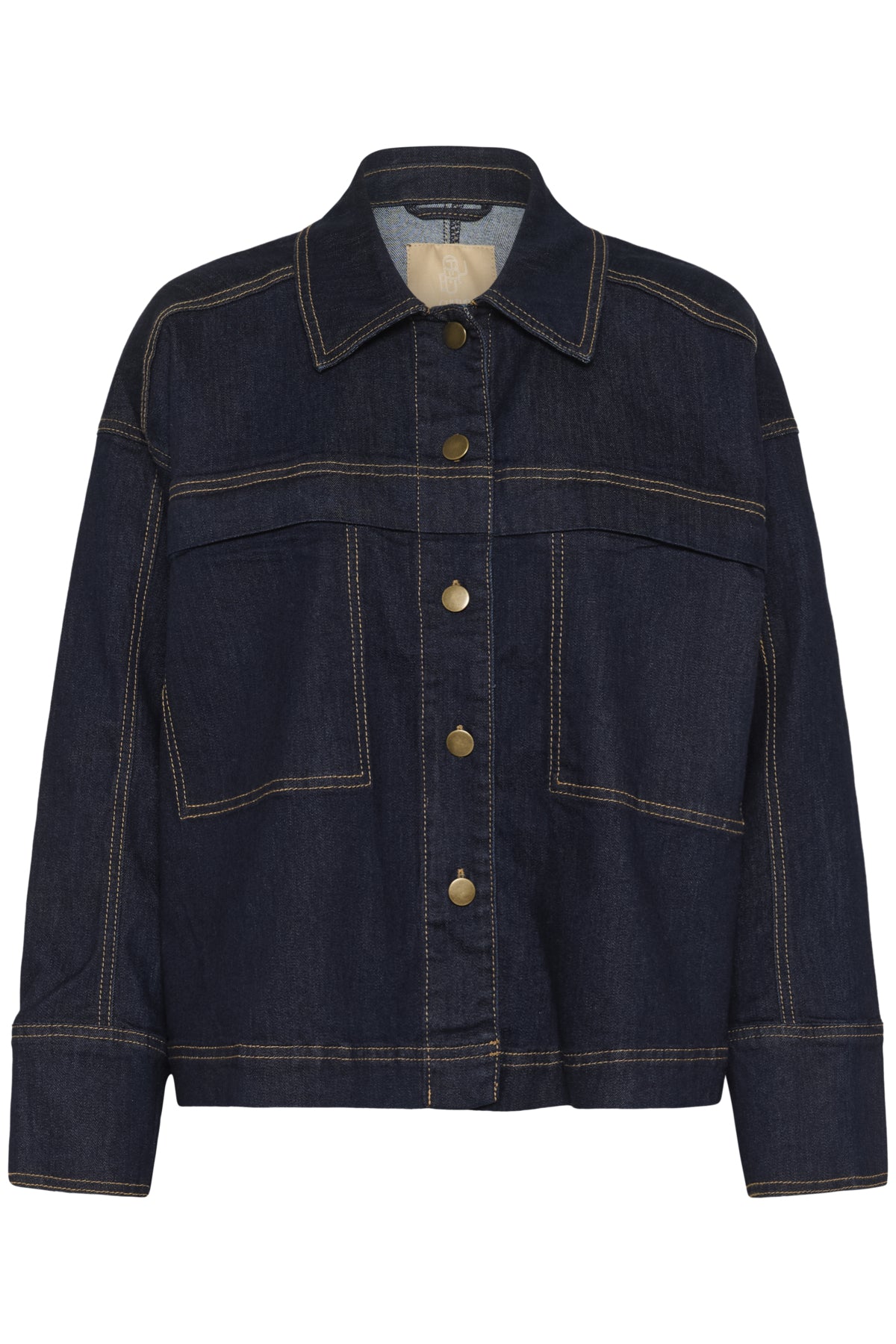 Culture naisten farkkutakki Cumoya Bobbie Jacket, Rinse Wash