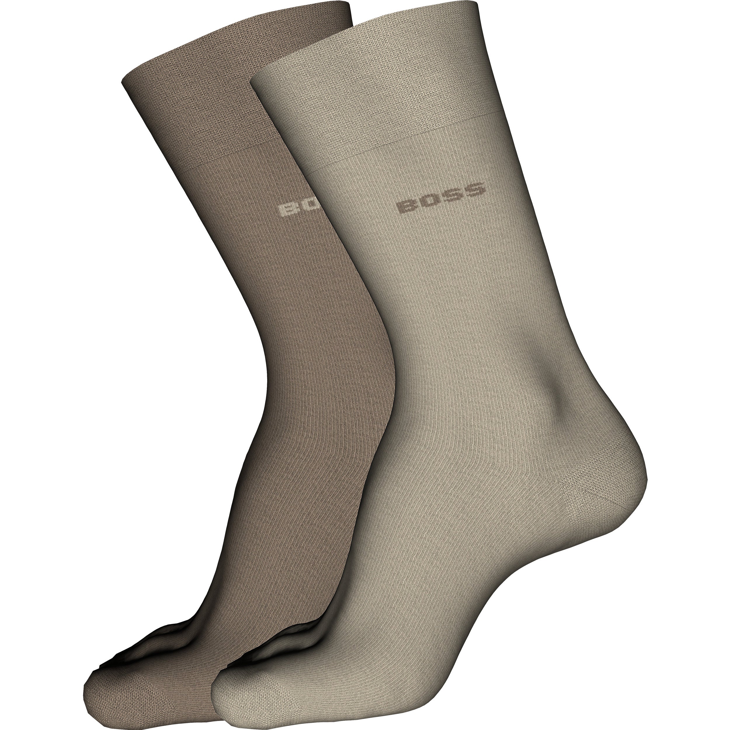 Hugo Boss miesten sukat 2P RS Uni CC Socks, beige