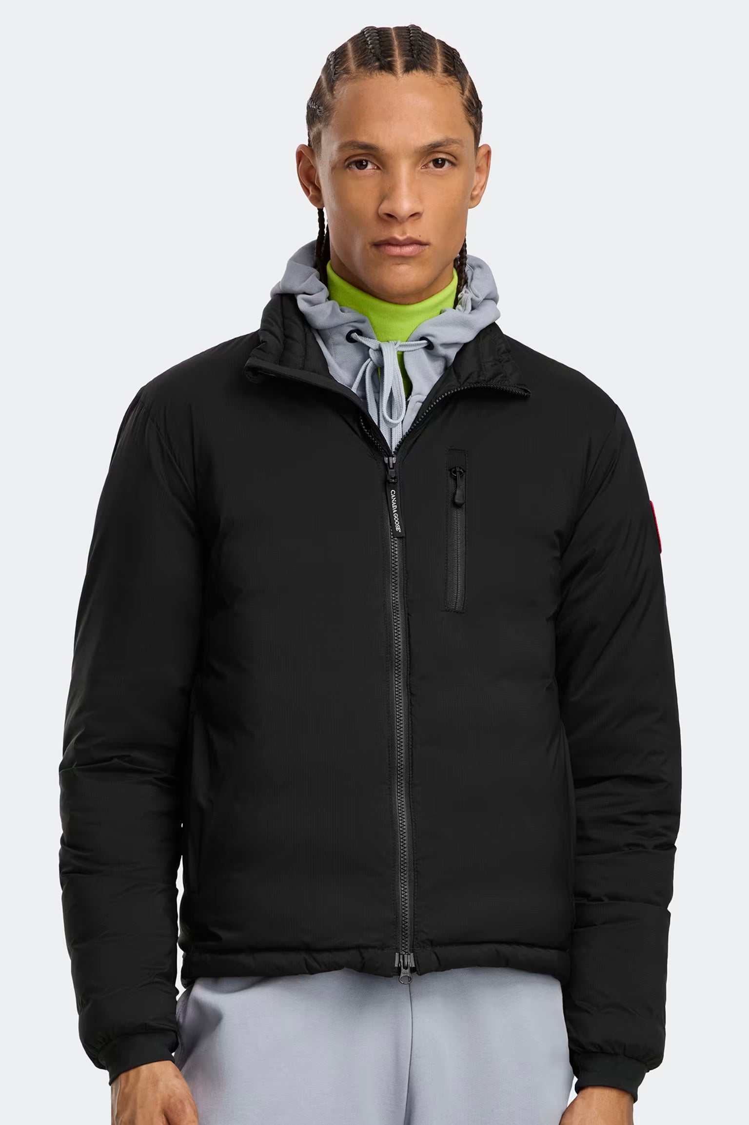 Canada Goose miesten takki Lodge Jacket - Classic Disc, musta