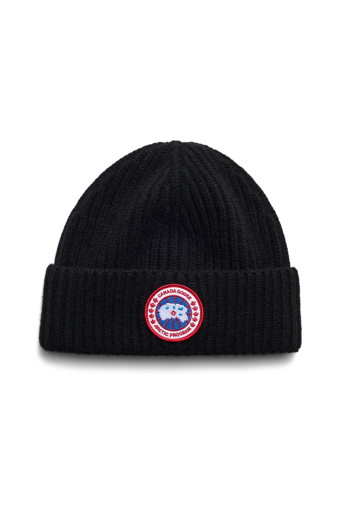 Canada Goose miesten pipo Cashmere Blend Rib Toque, musta