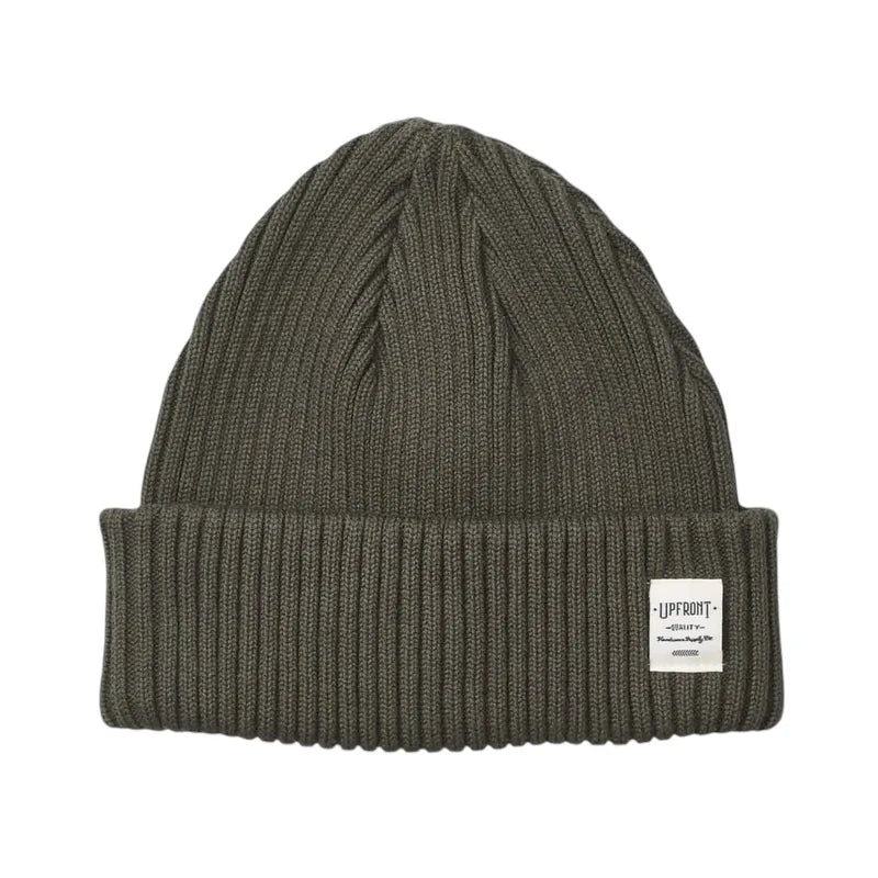 BRIDGE BEANIE TUMMANVIHREÄ