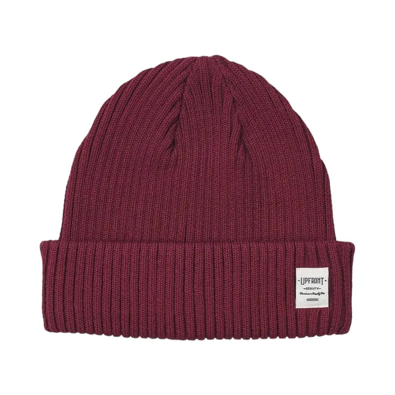 BRIDGE BEANIE VIININPUNAINEN