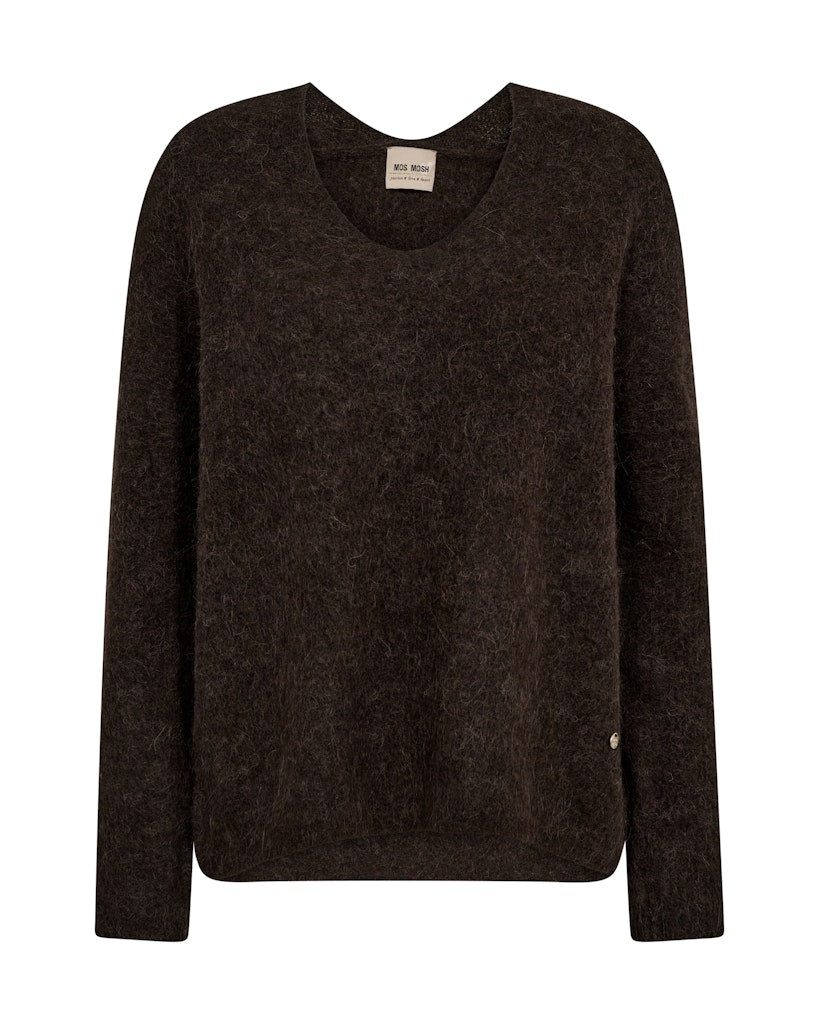 mos-mosh-neule-thora-v-neck-knit-tummanruskea-1
