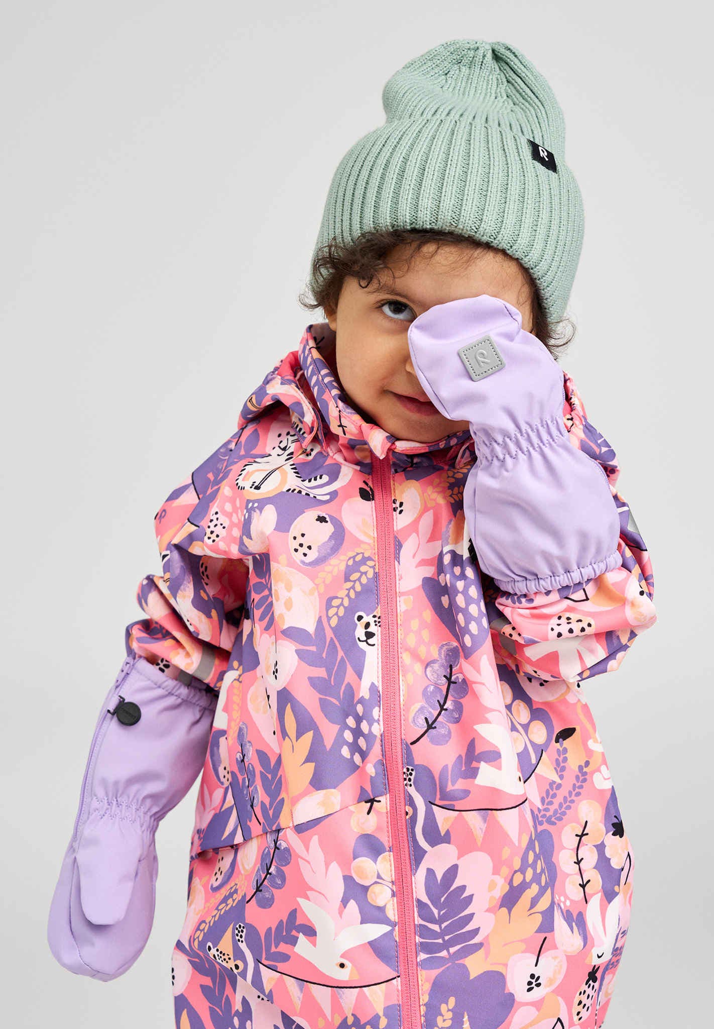 Reima lasten rukkaset Poimii välikausihanskat, lila