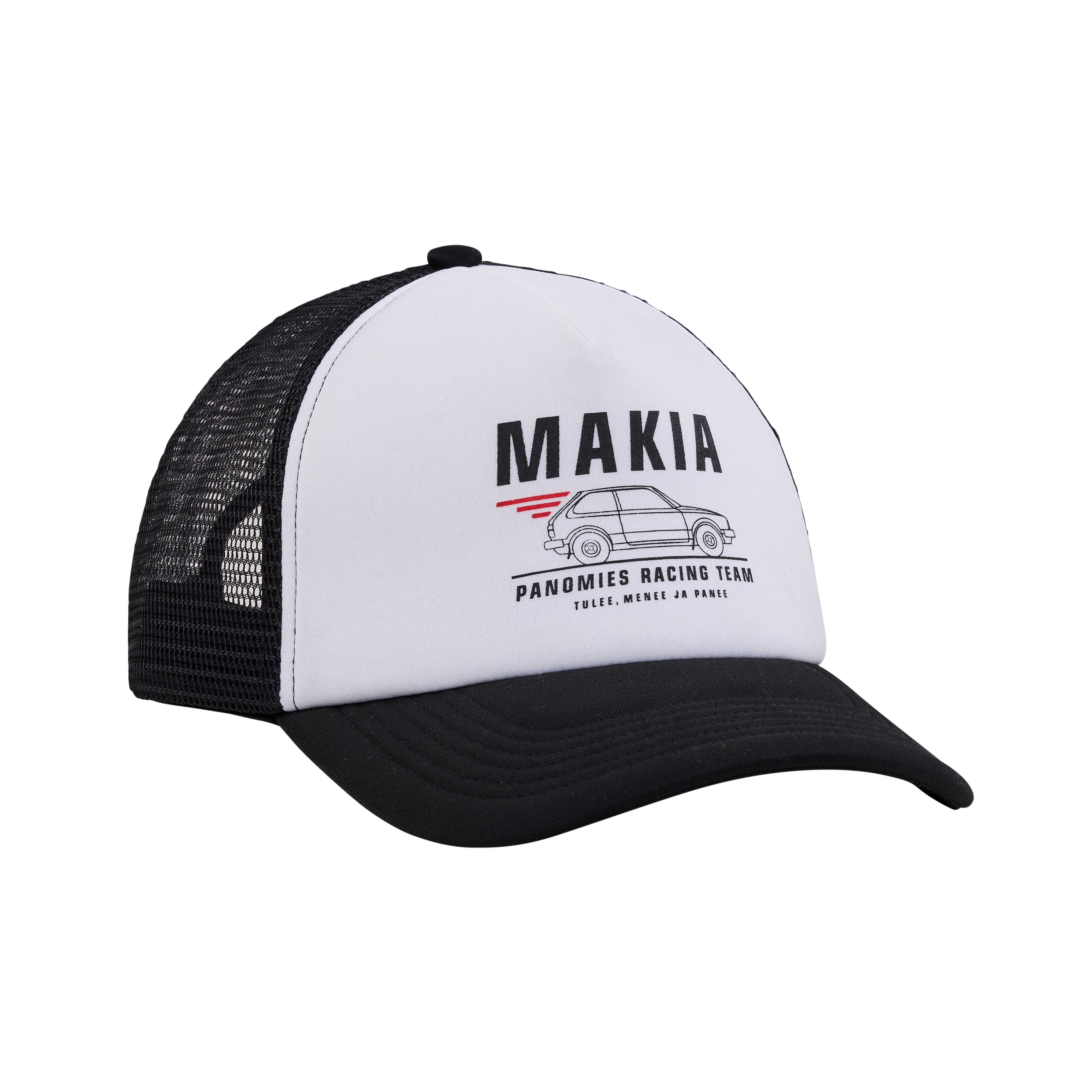 Makia Racing Cap, valkoinen