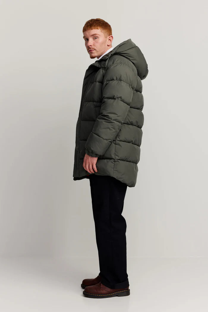 K MILES JACKET TUMMANVIHREÄ