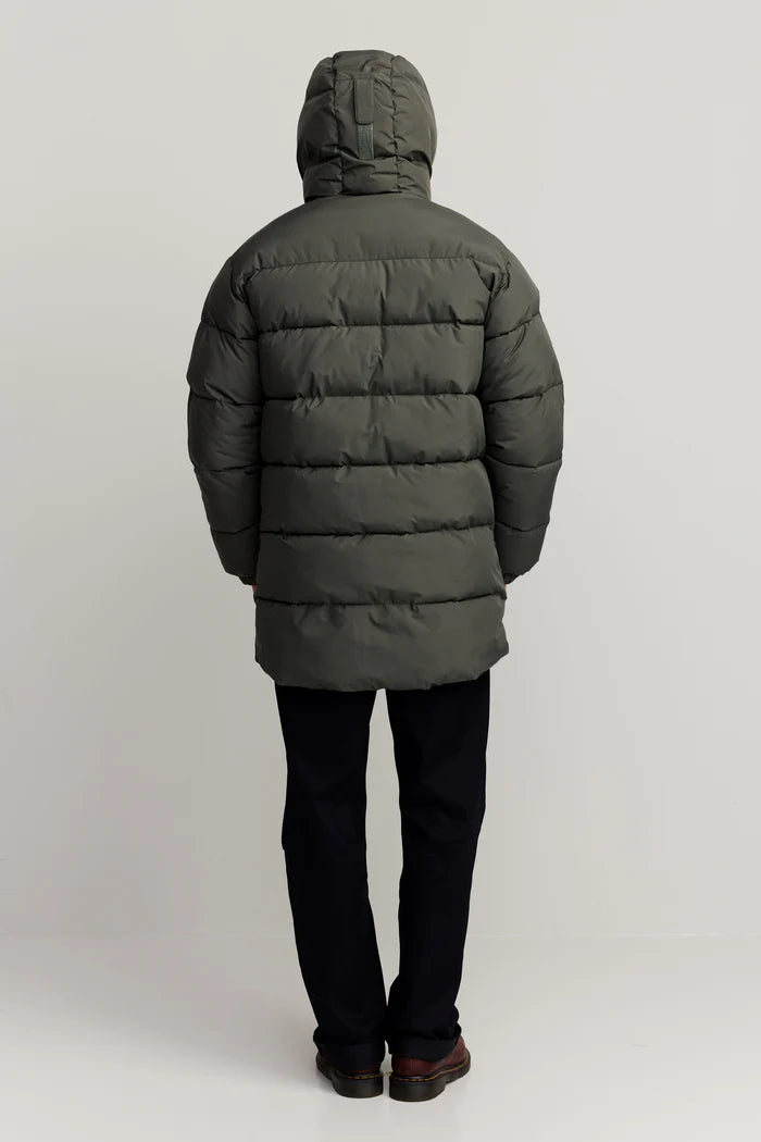 K MILES JACKET TUMMANVIHREÄ