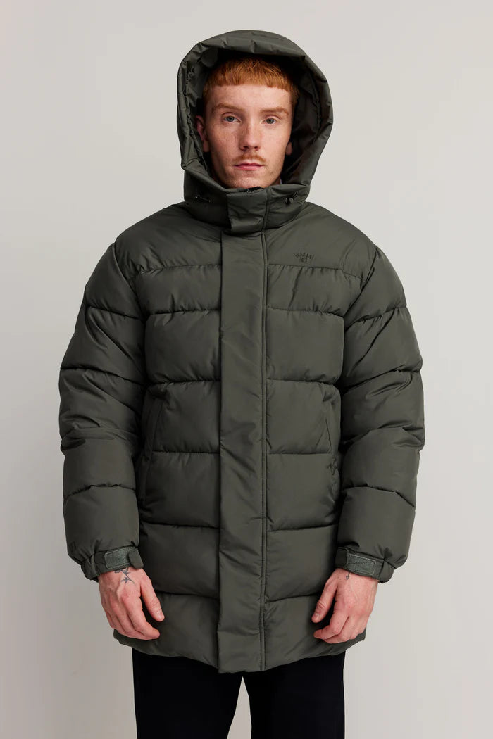 K MILES JACKET TUMMANVIHREÄ