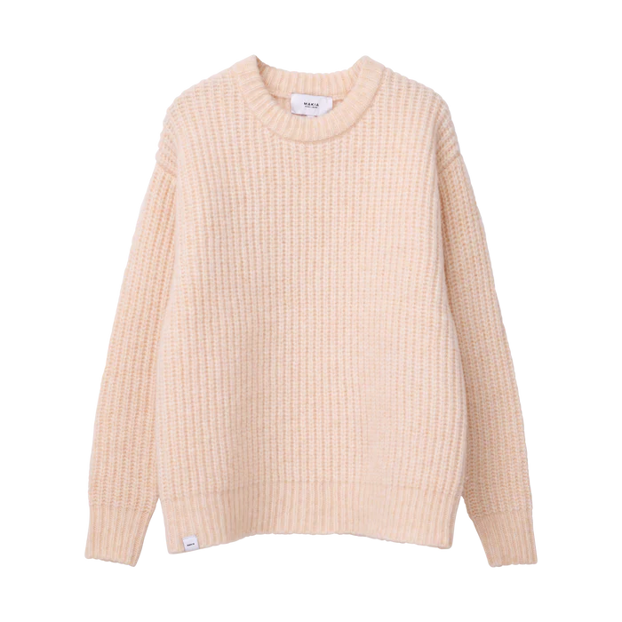 MABEL KNIT LUONNONVALKOINEN