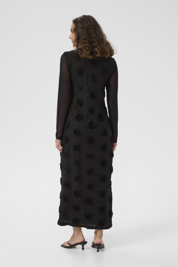 Culture Mascha Mesh Dress, musta