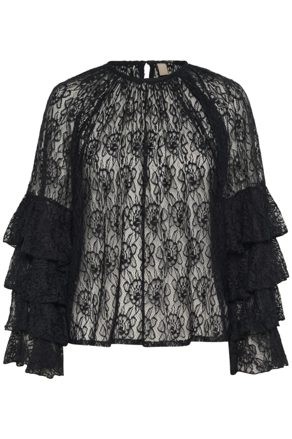 CUCLEMENCY BLOUSE Black