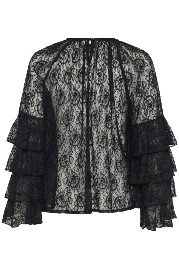 CUCLEMENCY BLOUSE Black