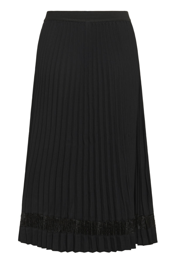 CUSIGGY BETTY LACE SKIRT Black