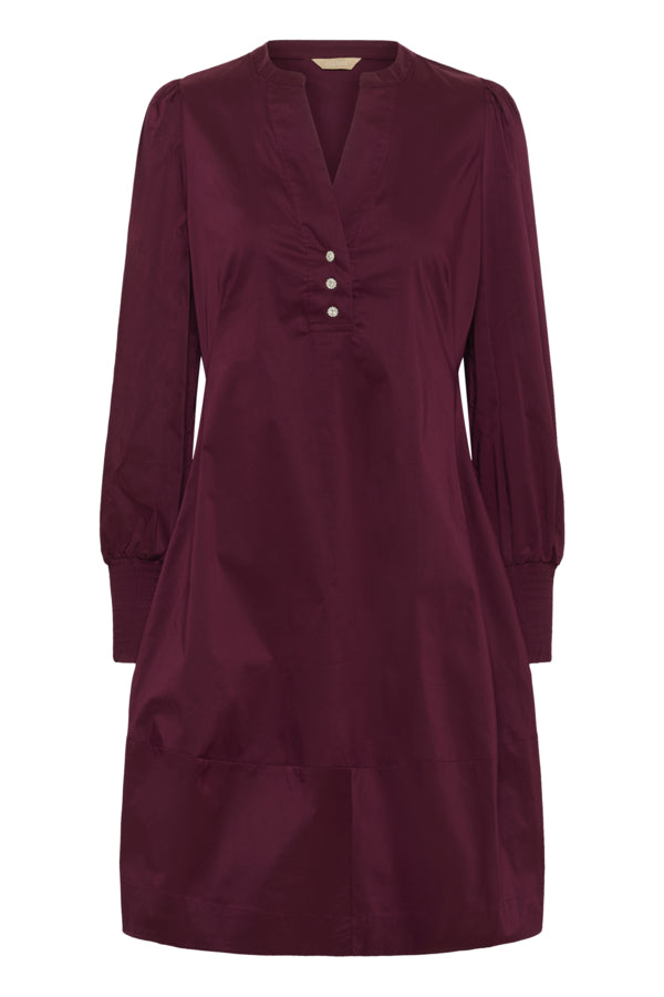 LORETTA ANTOINETT DRESS Zinfandel