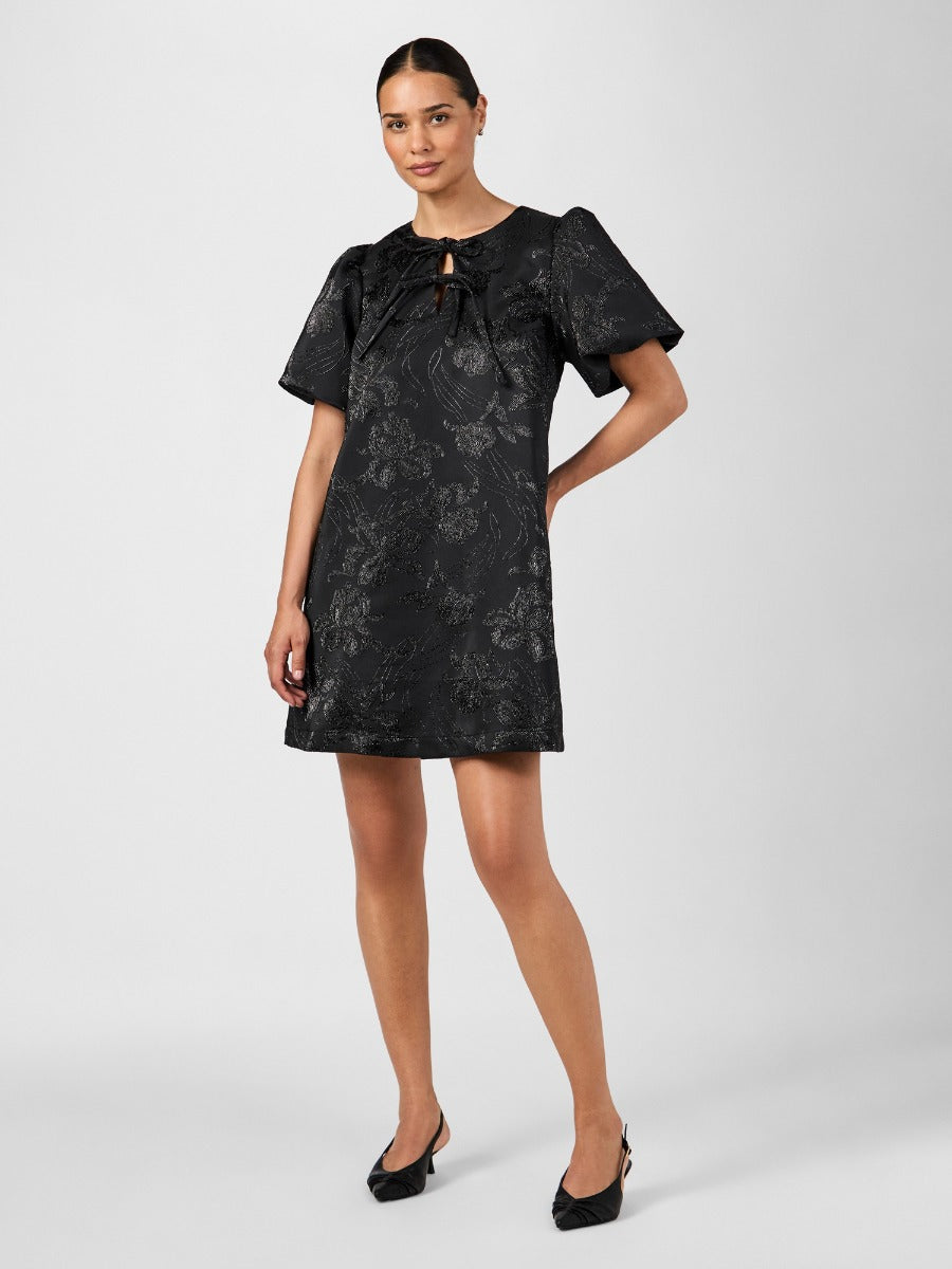 Y.A.S Naisten Mekko, YASSONYA 2/4 DRESS - D2D Musta