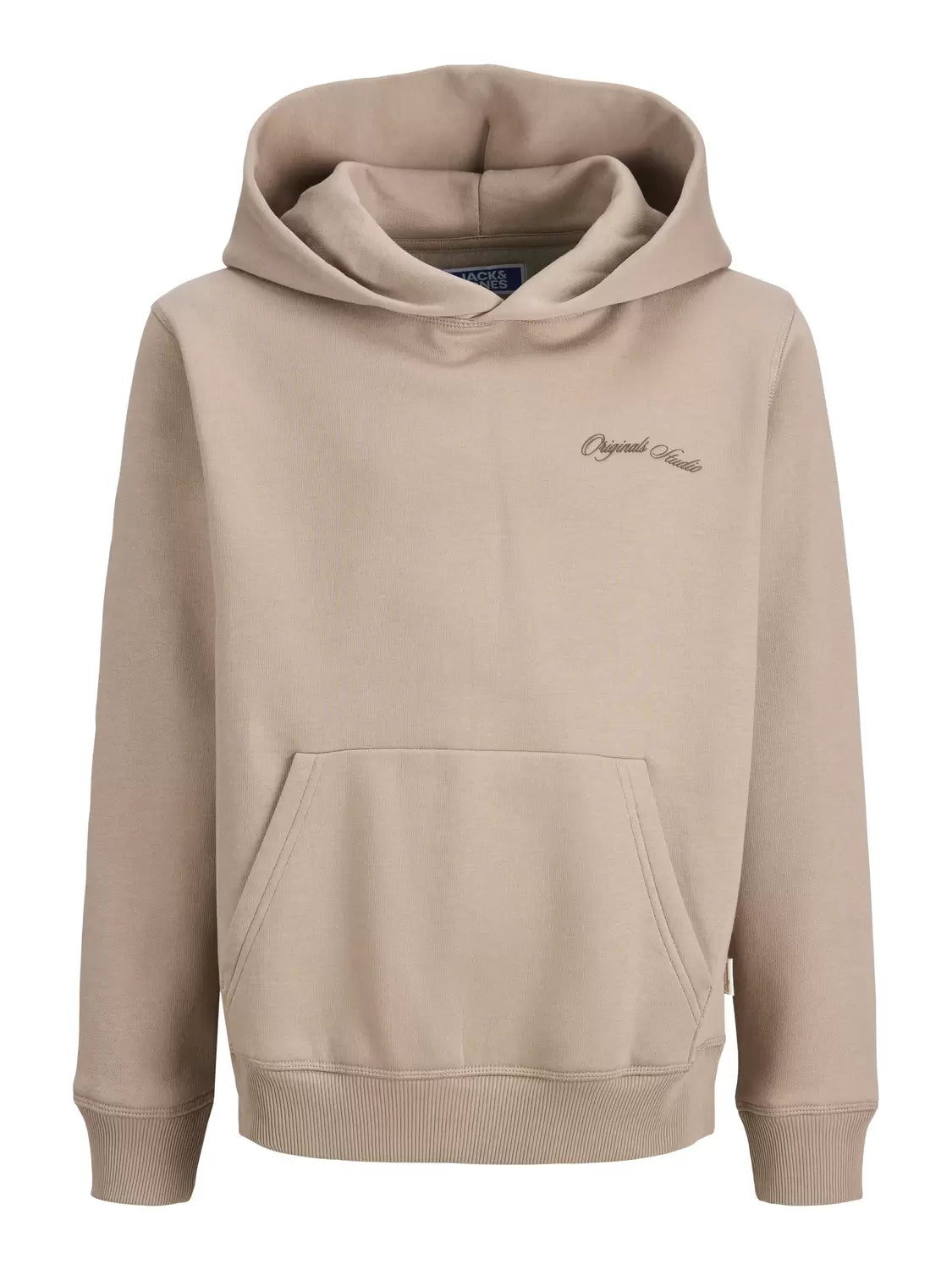Jack and Jones Junior huppari Jorgrand Midtown Sweat Hood Jnr, beige