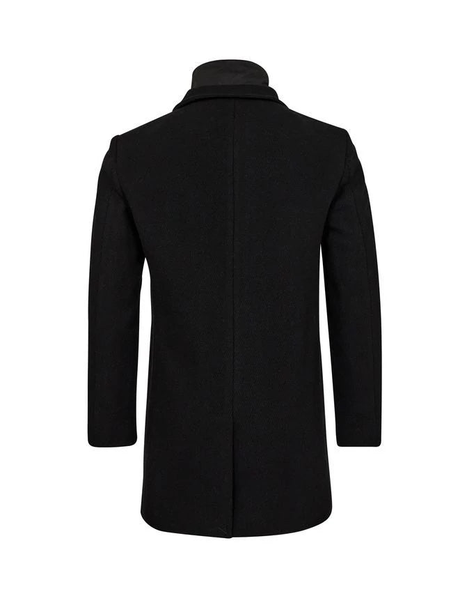 K GINO MARCELLO WOOL COAT MUSTA